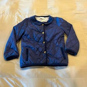Girl’s Little English quilted jacket, Size 8